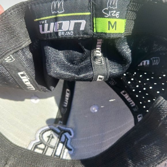 The won brand Size OS Black Men's CAP - Picture 7 of 9